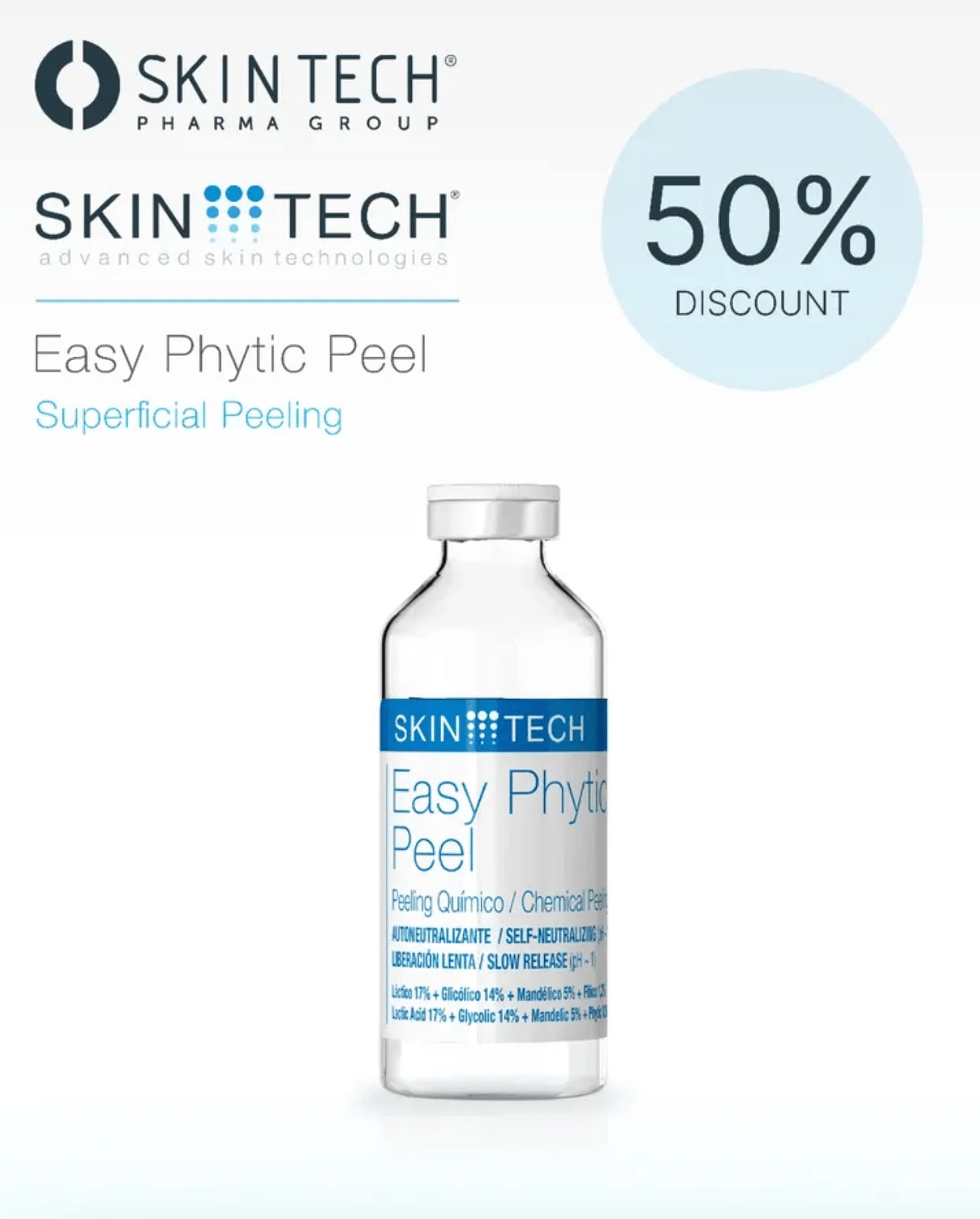 Skin Tech Easy Phytic Peel promotion